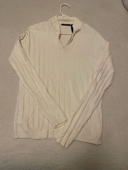 Men’s sweater pull over zipper
