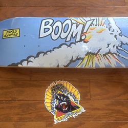 Vintage NOS 101 Natas Kaupas Skateboard by Prime Hella lmtd Challenger w STICKER