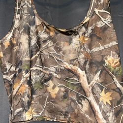 Plus Size Camo Tank Top, Size 2XL