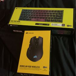 Corsair Gaming Mouse & Keyboard Setup