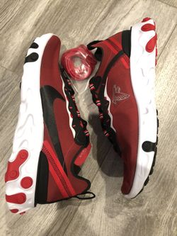 Men's Nike Red Atlanta Falcons React Element 55 Shoes