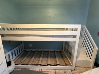 White Bunk Bed