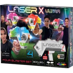 Laser X Revolution Blaster-to-Blaster 4 Pack