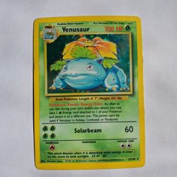 Pokemon Venusaur Base Set
