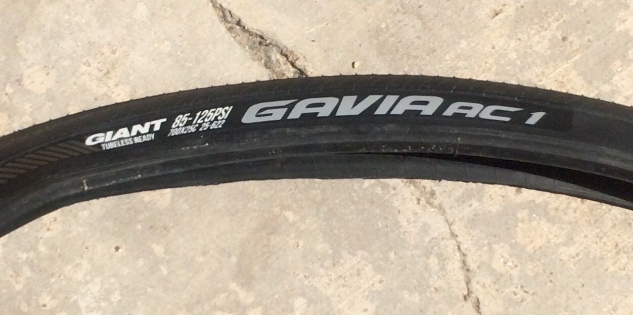 Tubeless Ready Tire Giant brand Gavia AC1 700x25