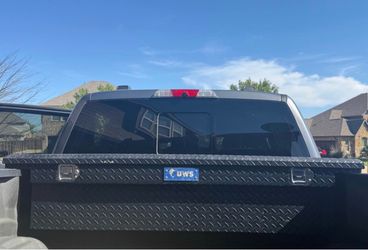 Truck bed tool box need gone