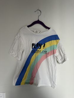 Kids H&M Rainbow Shirt Sz 6/7 