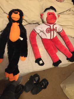 Stuffed monkeys