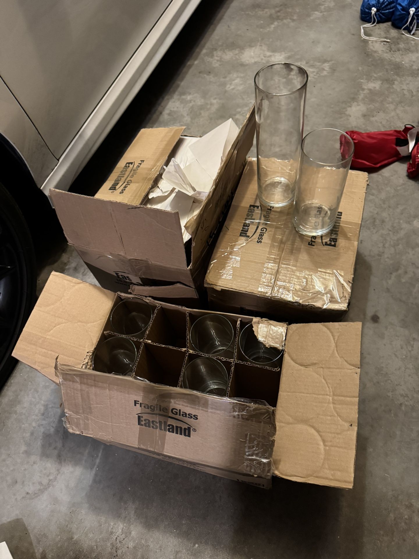 Glass Cylinders And Pillar Candles