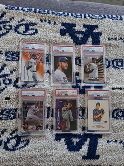 Clayton kershaw psa 10 lot 6 total . Future  HOF