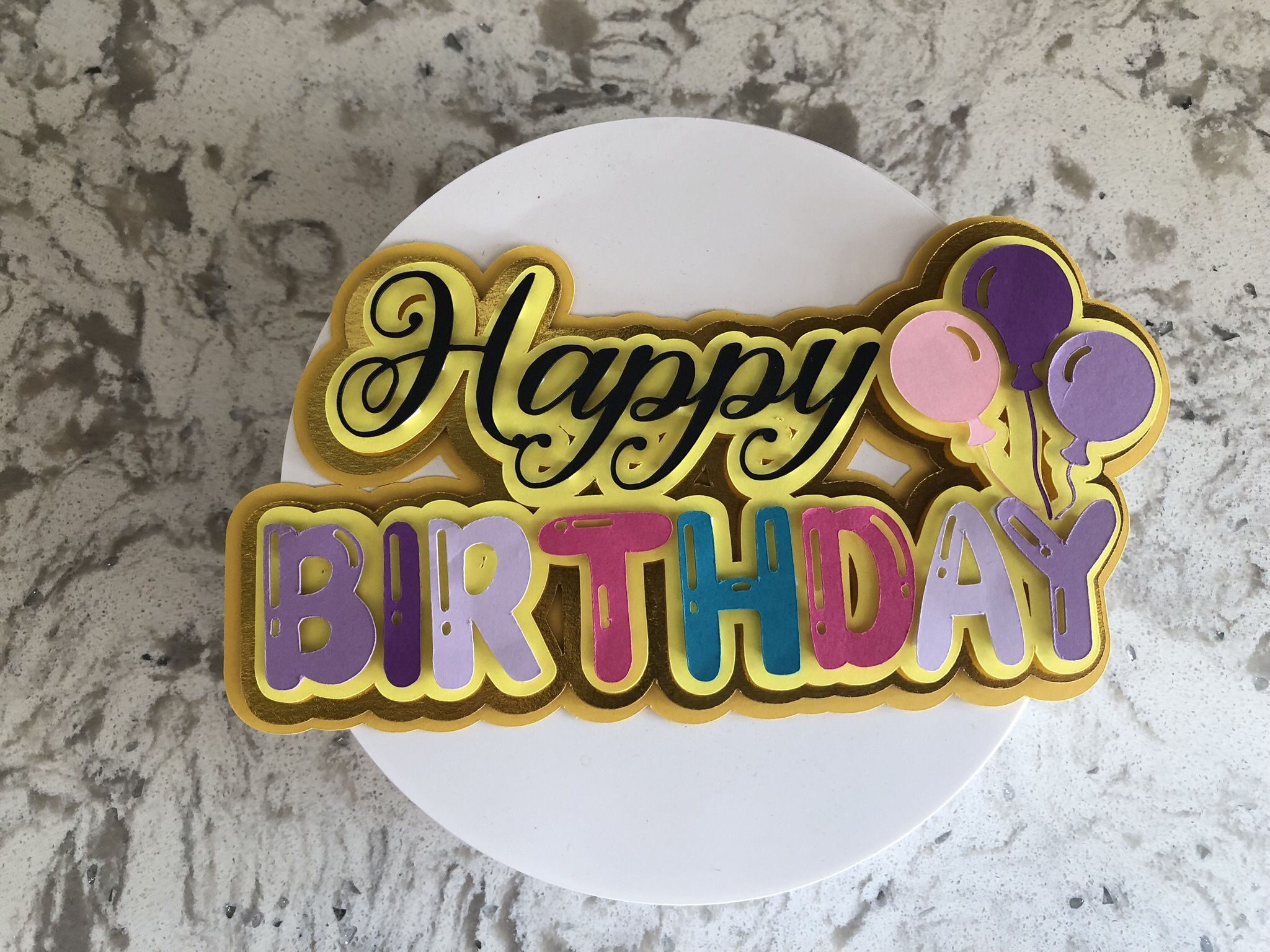 Cake Topper