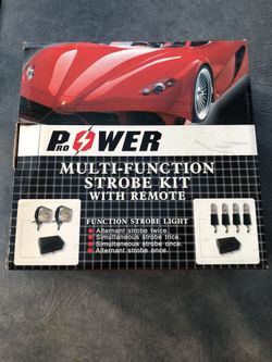 PRO POWER MULTI-FUNCTION STROBE LIGHT KIT🚨🚨