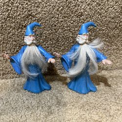 2 Disney The Sword In The Stone Merlin Loose 4" Action Figure McDonald's 1995