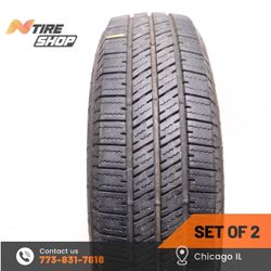 Set of 2 Used  8/32  195/75R16C  107/105R  Firestone  Transforce CV