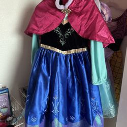 Disney Store Edition Anna & Elsa Dress Size 3&4 