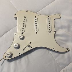Dimarzio loaded strat pickguard