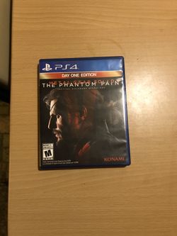PS4 GAME THE PHANTOM PAIN ONE DAY EDITION