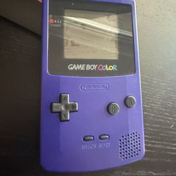 Game Boy Color Purple Grape