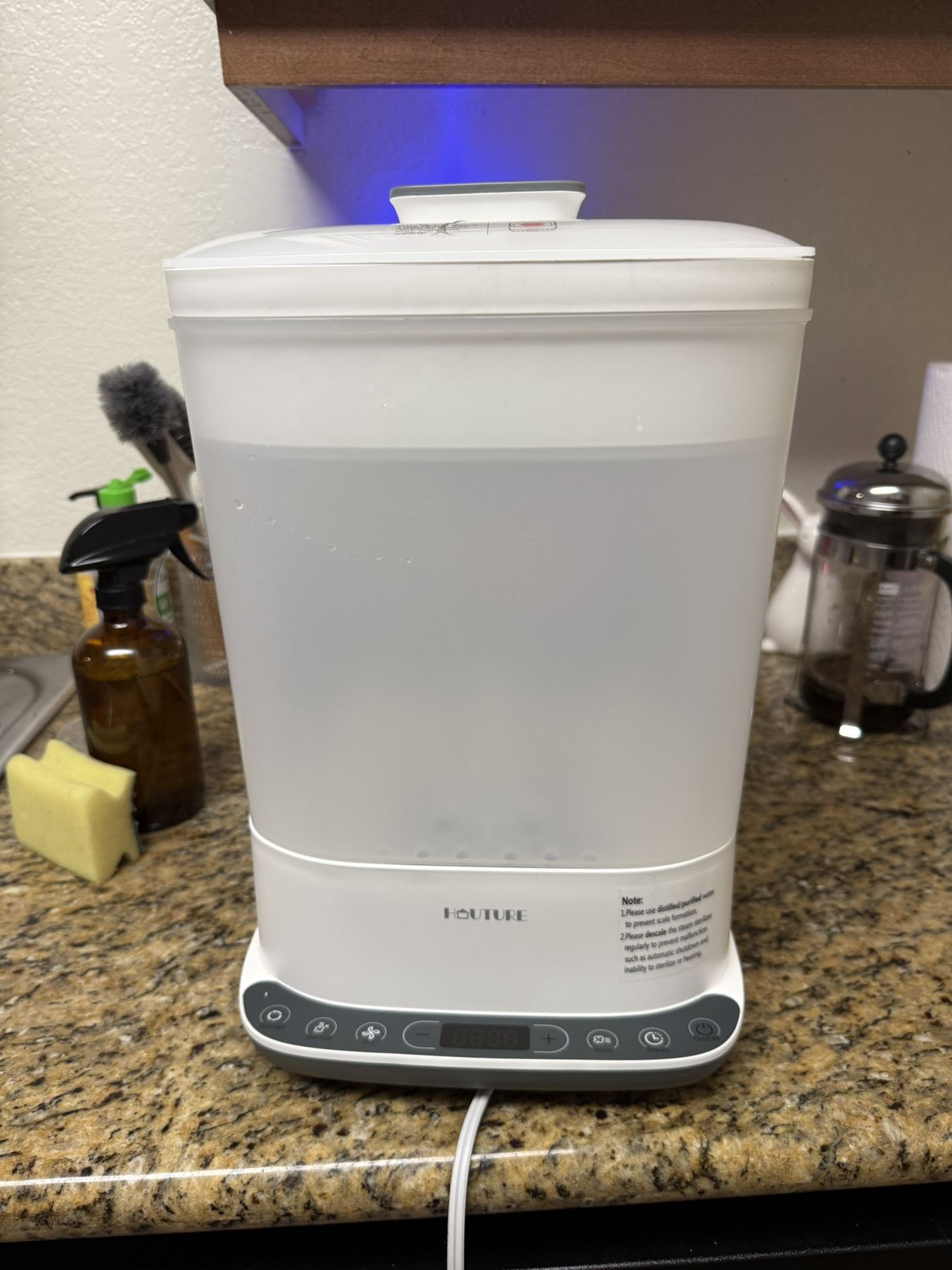 Sanitizer, 12 Oz Bottles And Little Spoons