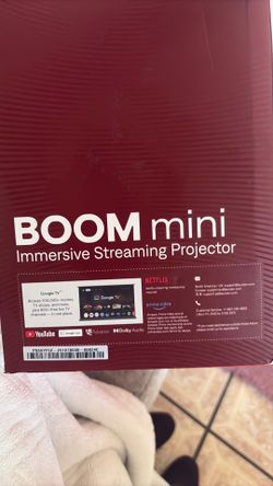 Boom mini projector