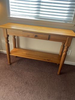 Buffet Table Solid Wood