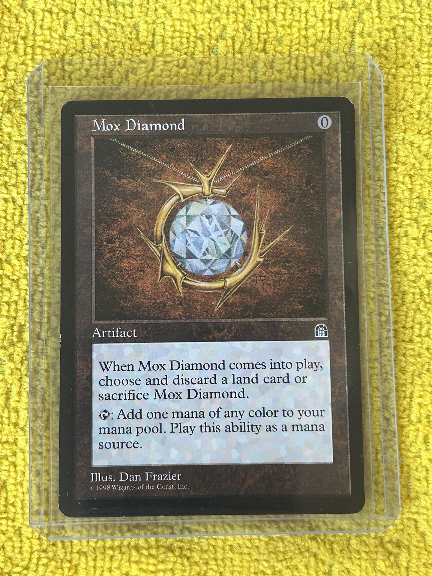 Mox Diamond MTG Magic Trading Card Game Lightly Played