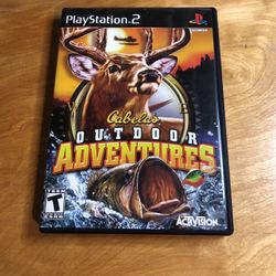 PlayStation 2 / PS2 - Cabela’s Outdoor Adventures 