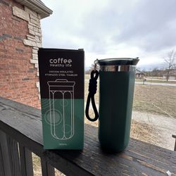 Title:  New,17 oz Stainless Steel Insulated Coffee Mug, Coffee Tumbler, Double Wall Vacuum Travel Coffee Mug