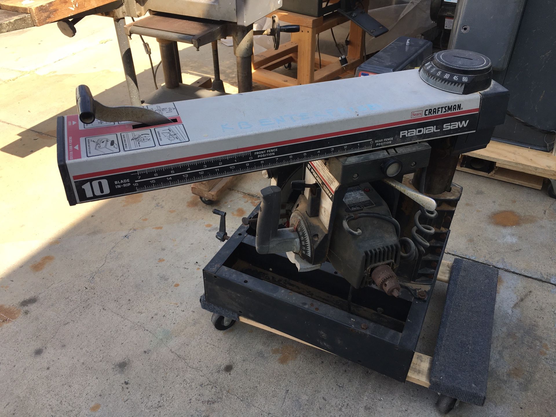 Craftsman 10" Radial Saw Motor C48bc-102