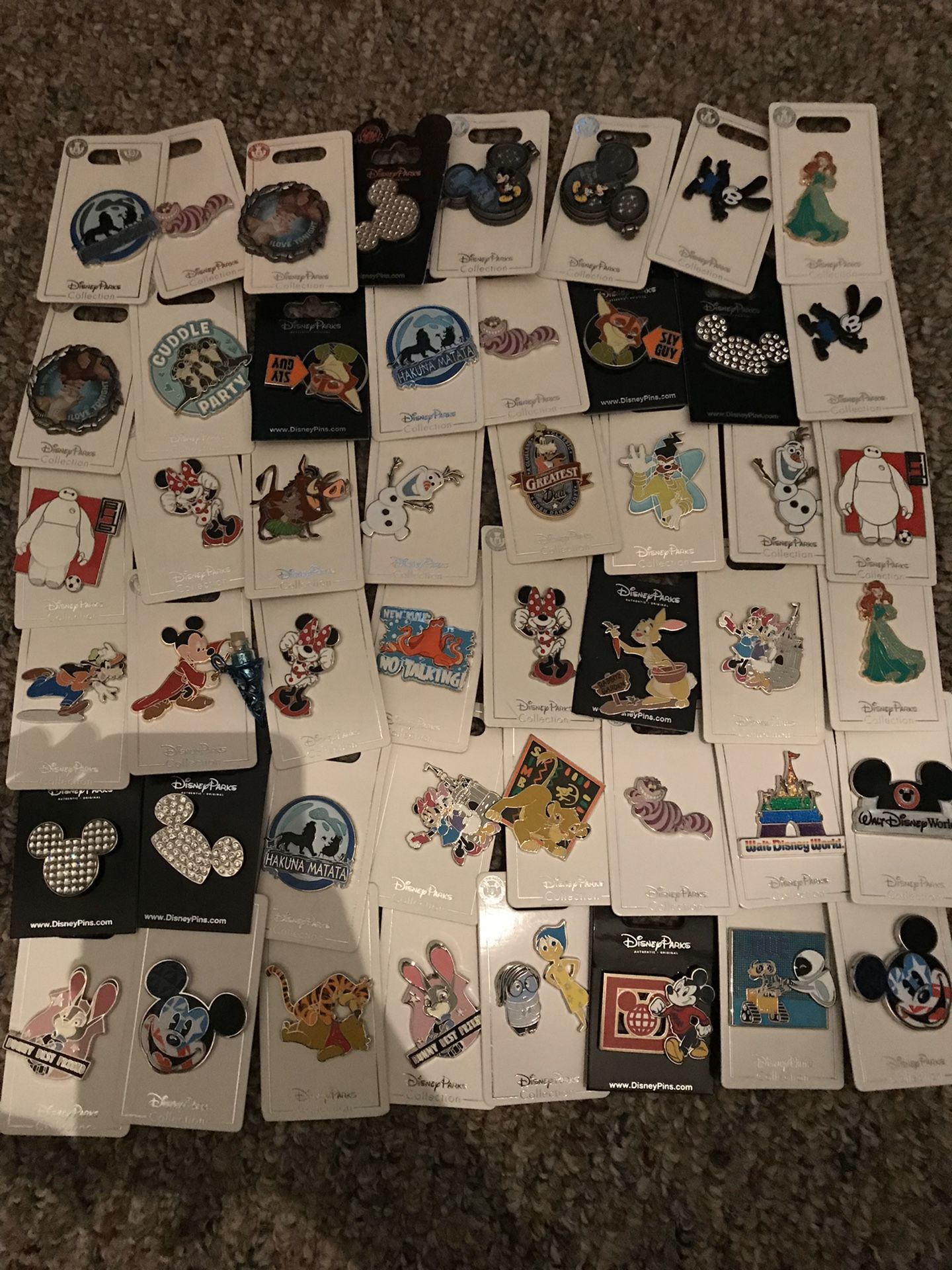 Disney pins for sale 30 pcs to 1000 pcs available