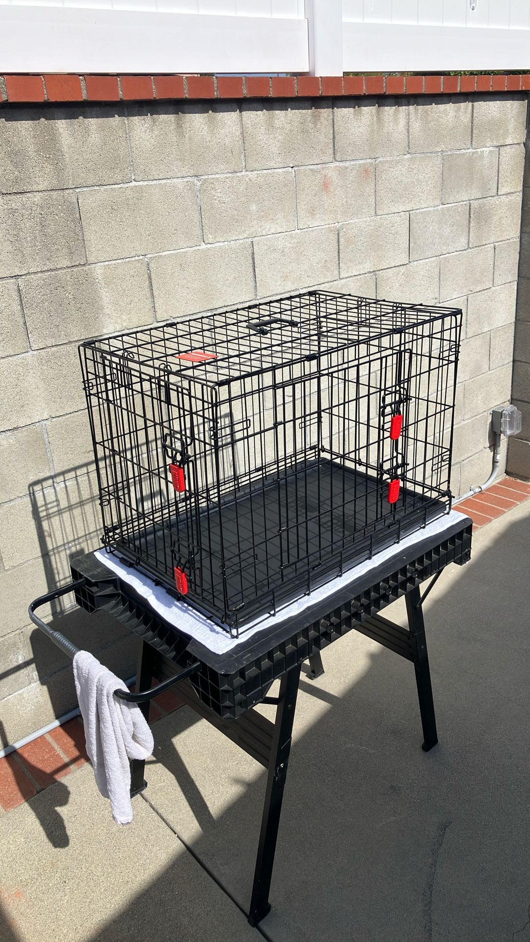 Metal Collapsible 2 Door Cage