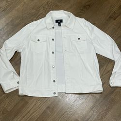 Men’s H&M White Jean Jacket
