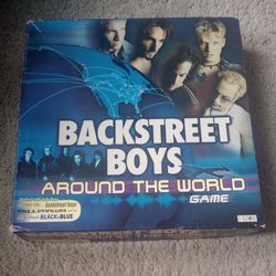 The Backstreet Boys Around The World Vintage 2000 Trivia Boardgame