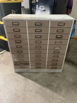 Metal Drawers Cabinet