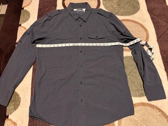American rag size large color blue