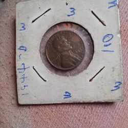 1944D Wheat Penny 