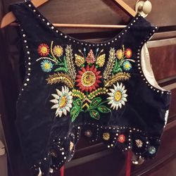 Vest Woman's Costume Polish Small/Medium 