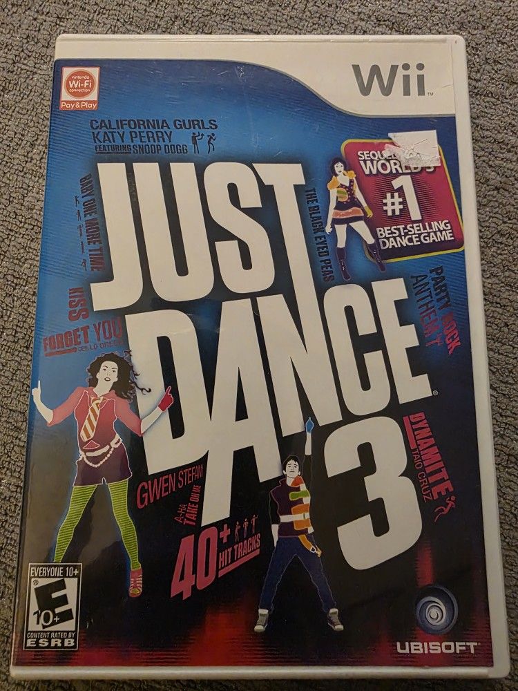 Just Dance 3 for the Nintendo Wii  CIB