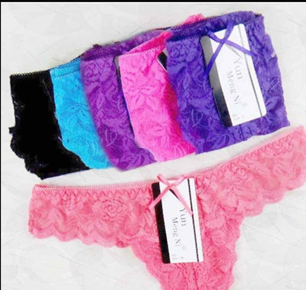 5 pcs 5 colors /package women's panties