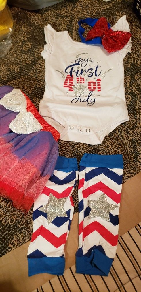 4th Of July Baby Outfit