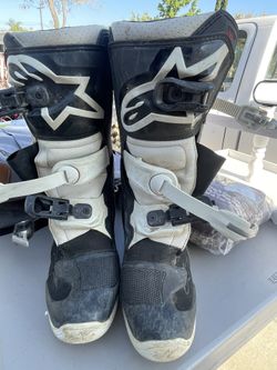 Motor Cycle Boots ! Only 1 Season On Them