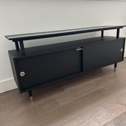 Black TV Stand 