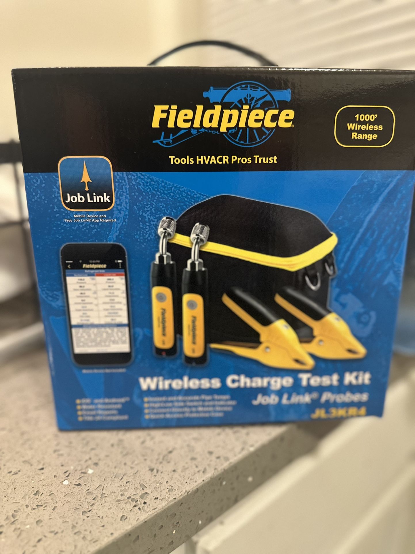 Brand new Fieldpiece wireless charge Test kit job link
