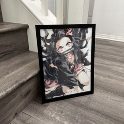 Demon Slayer Nezuko Wall Art