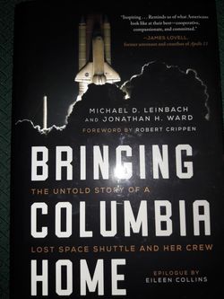 NEW " BRINGING COLUMBIA HOME" HARDCOVER BOOK