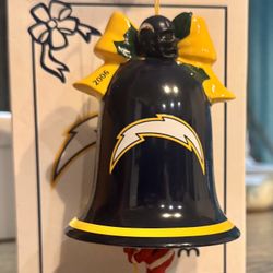 2006 CHARGERS ORNAMENT By Danbury Mint