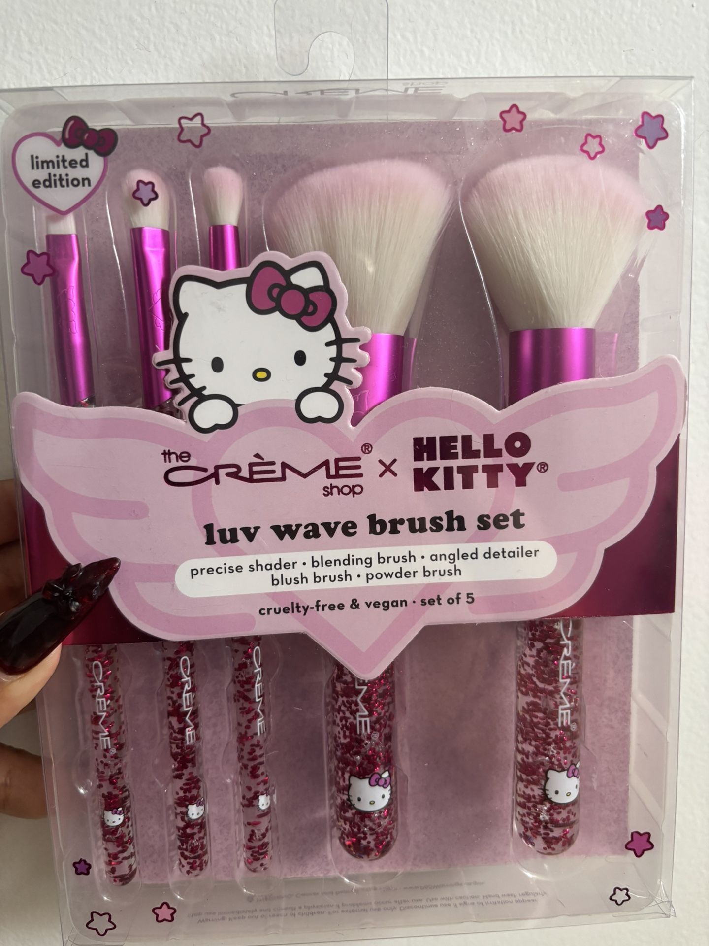 Hello Kitty Make Up Brush Set