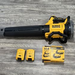 Dewalt Leafblower With 2 Batteries 