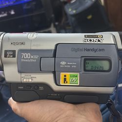 Sony Handycam DCR-TRV330, a Digital8 camcorder