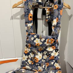 tula carrier explorer marigold floral